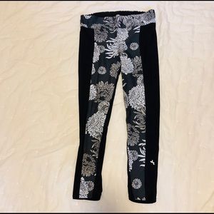 JoyLab Black Floral Leggings